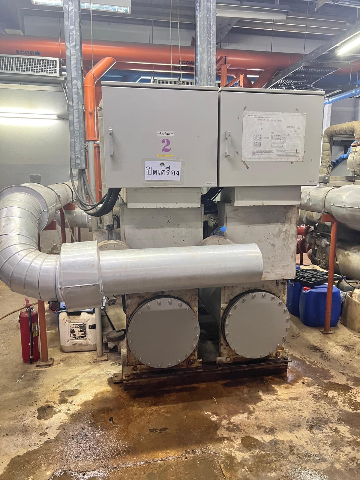 งาน PM ห้องเครื่อง Chiller อาคารพาณิชย์ — ORGCARE Engineering & Services
