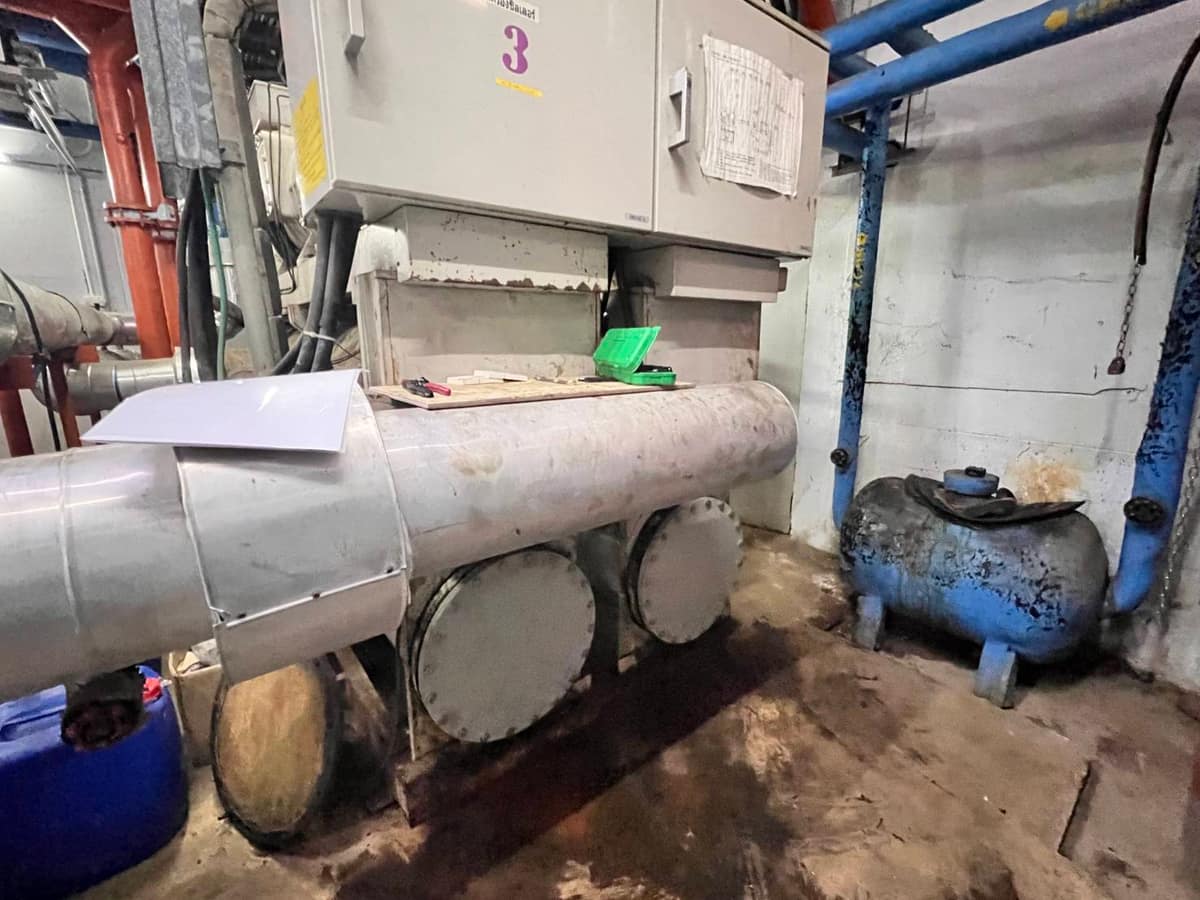 งาน Preventive Maintenance ชุด Evaporator และ Condenser ของเครื่องทำน้ำเย็น Chiller โดย ORGCARE